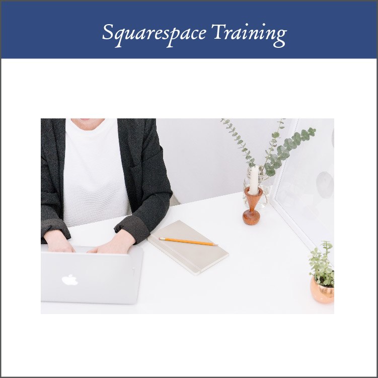 Squarespace Trainings - One of the reasons I chose to work with Squarespace is because of how user friendly it is. However, I want you to feel confident in it a possible, since this is YOUR website! After your website is done, I deliver a recorded tutorial with all the things you need to know about keeping your Squarespace site updated after our time together. We also have a call closing our time together where we can share screens and you can ask me anything you want to.
